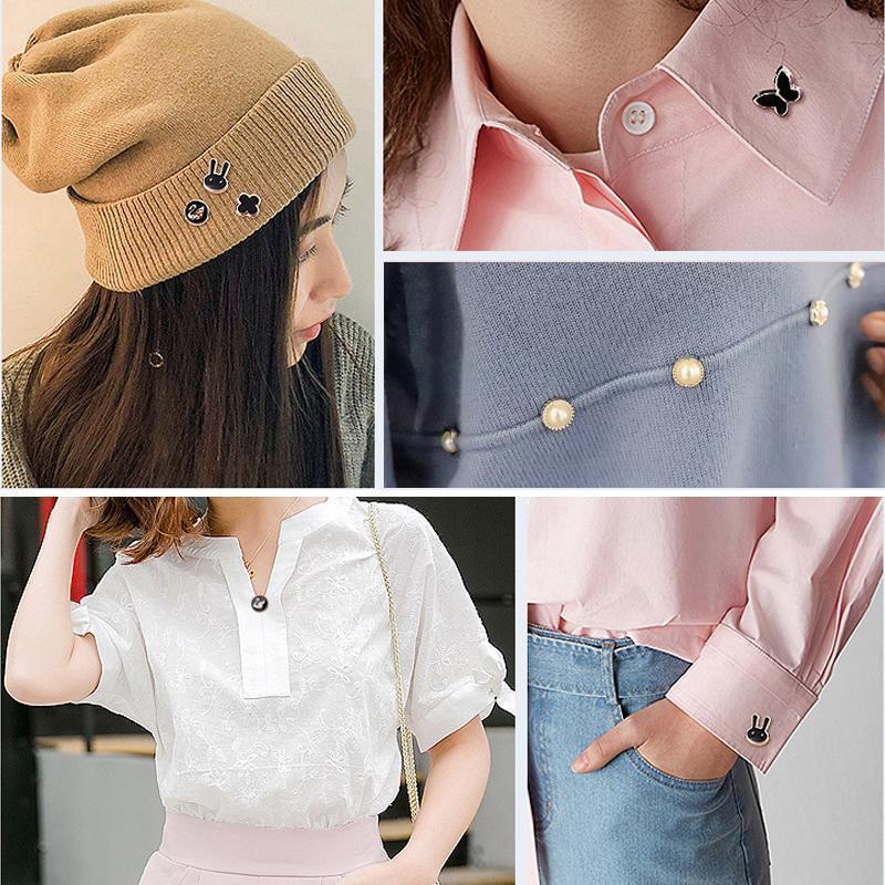 Anti-Exposure Fixed Brooches (10 PCs/Set) - Image 4