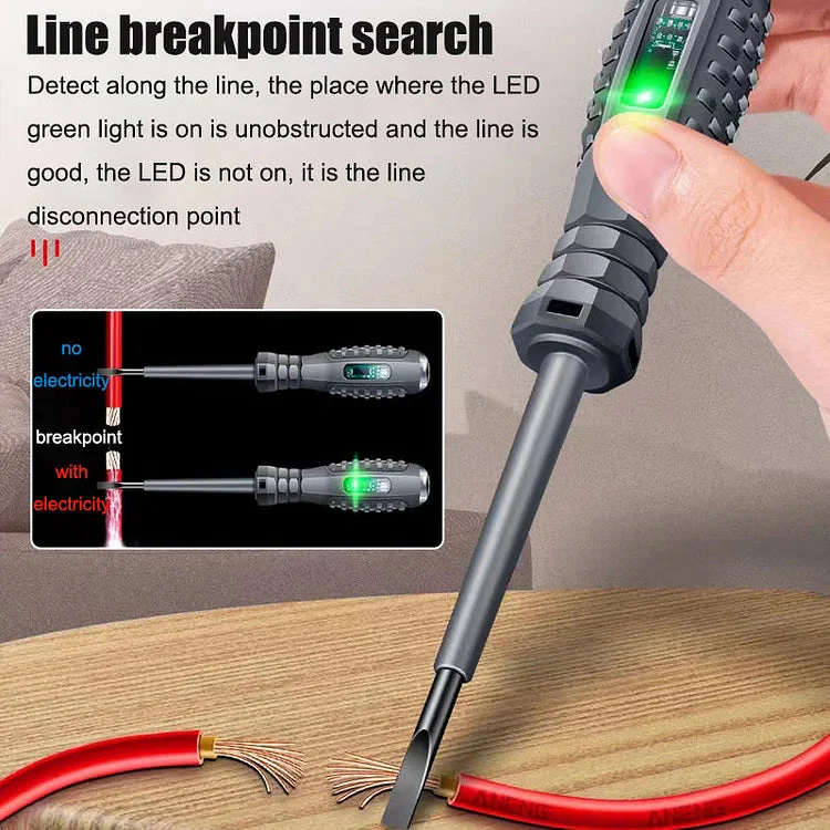 2-in-1 High Torque Strong Magnetic Screwdriver Electricity Detector - Image 10