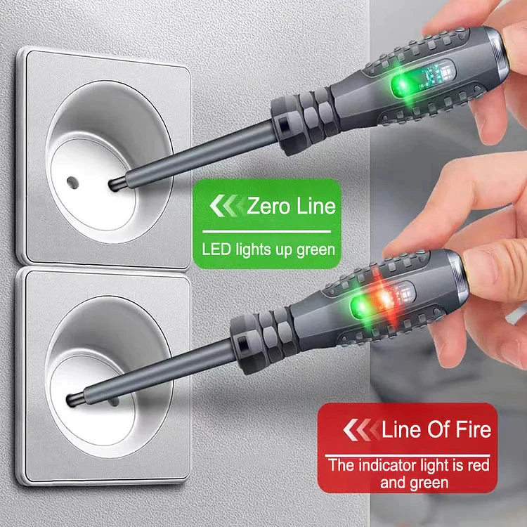 2-in-1 High Torque Strong Magnetic Screwdriver Electricity Detector - Image 3