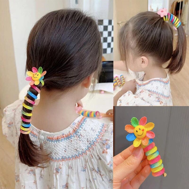 Colorful Telephone Line Hair Bands - Image 5