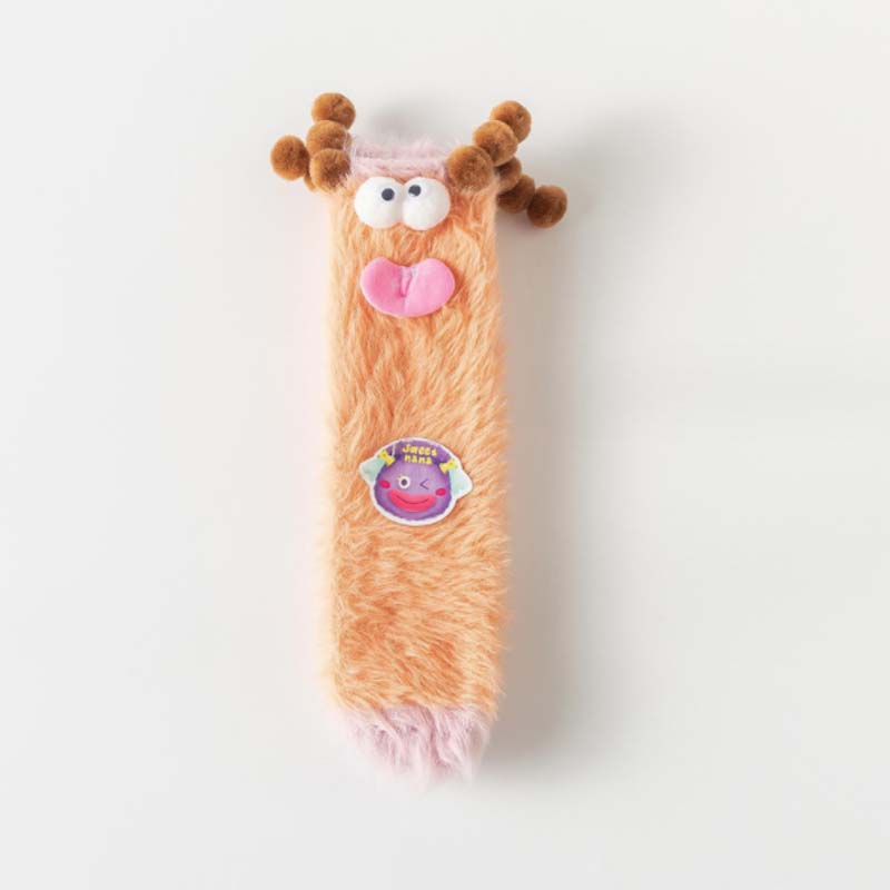 Coral velvet three-dimensional quirky socks - Image 20