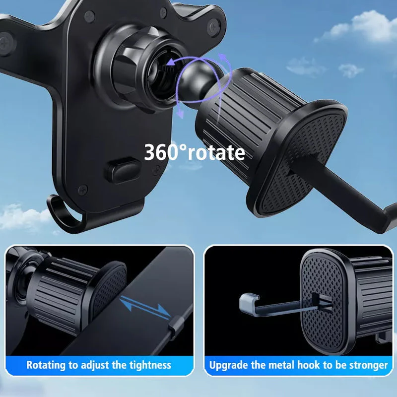 Hook Mount Car Mobile Phone Bracket - Image 4